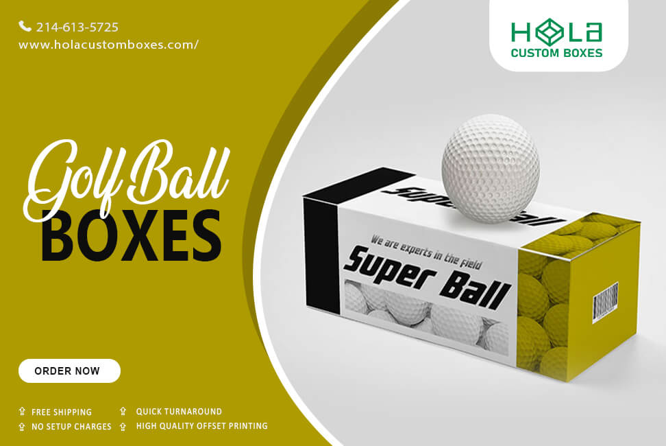 custom golf ball packaging boxes